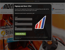 Tablet Screenshot of ktm-parts.com